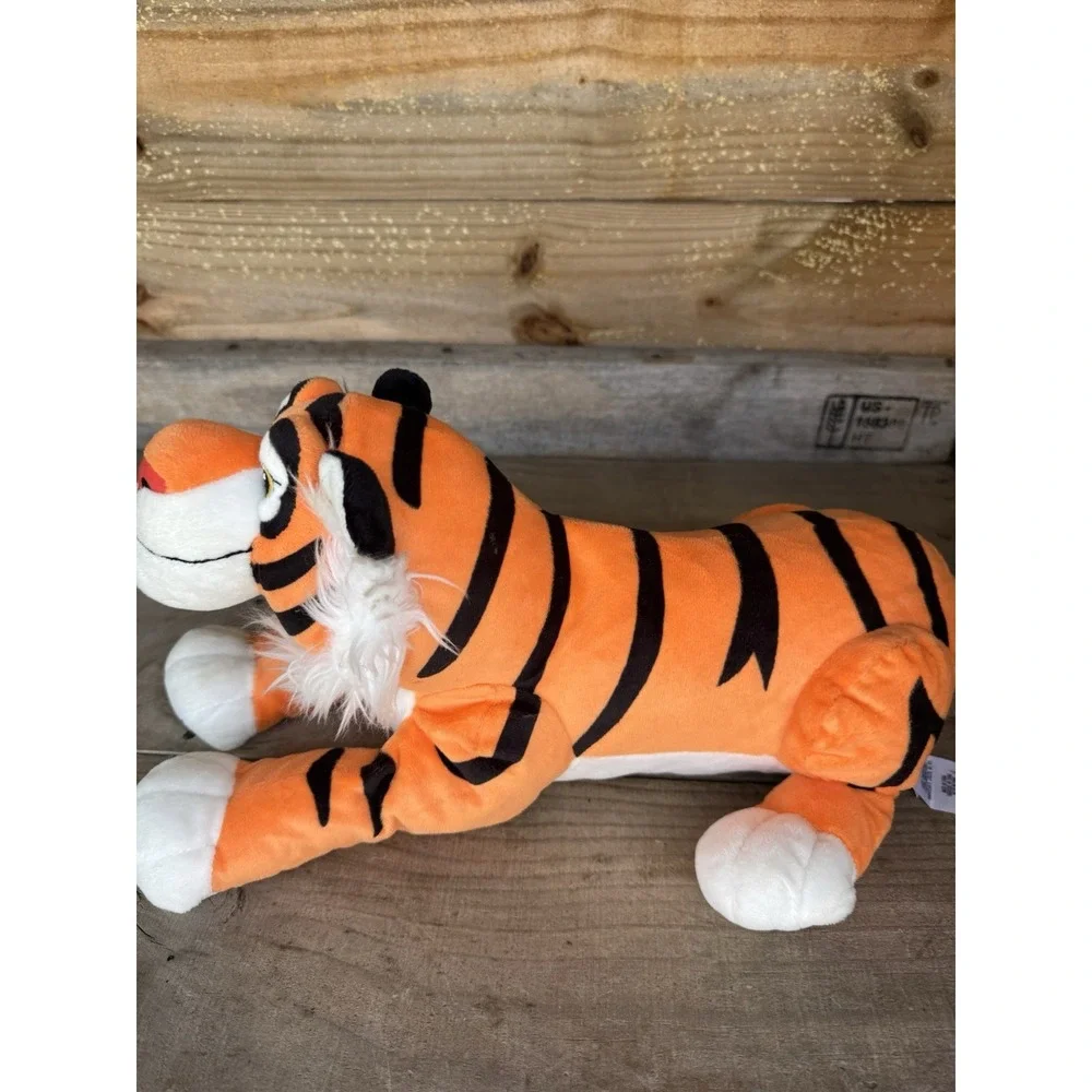 Disney Store‎ Aladdin Jasmine's Tiger RAJAH Laying Down Plush Stuffed Animal 14